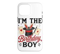 I'm The Birthday Boy Magic Trick Bunny Magician Party Case for iPhone 16 Pro Max