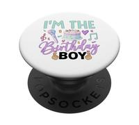 I'm The Birthday Boy Music Birthday PopSockets Adhesive PopGrip