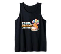 I'm The Birthday Capybara Lover Capy Bday Party Girls Boys Tank Top