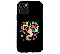 I'm The Birthday Girl Axolotl Rainbow Case for iPhone 11 Pro