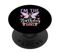 I'm The Birthday Girl Fairy Butterfly Wings PopSockets Adhesive PopGrip