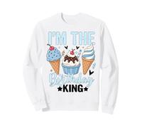 I'm The Birthday King Ice Cream Party Sweatshirt