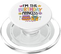 I'm The Birthday Princess Cute Bday Party PopSockets PopGrip for MagSafe