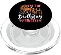 I'm The Birthday Princess Horse Girl PopSockets PopGrip for MagSafe