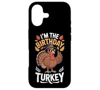 I'm The Birthday Turkey Pilgrim Hat Fall Case for iPhone 17