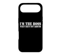 I'm The Boss When She's Not Around Funny Husband Case for iPhone Air