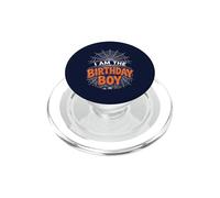I'M the BOY Birthday Web Spider Halloween Party Tee PopSockets PopGrip for MagSafe