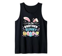 I'm the Brother Bunny Cute Easter Family Matching Tank Top