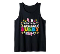 I'm The Brother Bunny Funny Easter Family Matching Tank Top