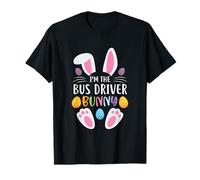 I'm The Bus Driver Bunny Funny Easter Day Rabbit T-Shirt