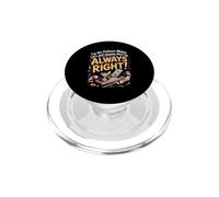 I'm the Cabinet Maker Let's Assume I'm Always Right PopSockets PopGrip for MagSafe