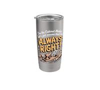 I'm the Cabinet Maker Let's Assume I'm Always Right Stainless Steel Insulated Tumbler