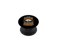 I'm The Captain I'm Always Right - Boat Captain PopSockets Adhesive PopGrip