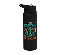 I'm The Captain I'm Always Right - Boat Captain Stainless Steel Insulated Water Bottle
