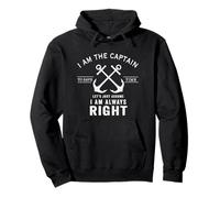 I'M The Captain To Save Time Let'S Assume I'M Always Right Pullover Hoodie