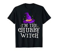I'm The Chubby Witch Halloween Costume | Proud Fat Girl T-Shirt