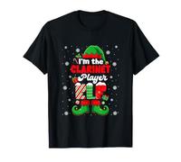 I'm The Clarinet Player Elf Christmas Funny Instrumentalist T-Shirt