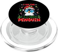 I'm The Clumsy Penguin Christmas Outfit Funny Xmas PopSockets PopGrip for MagSafe