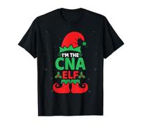 I'm The CNA Elf Certified Nursing Assistants Christmas Elf T-Shirt