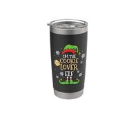 Im The Cookie Lover Elf Christmas Stainless Steel Insulated Tumbler
