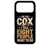 I'm The Cox I Tell Eight People What To Do Rowing Case for iPhone 17 Pro Max