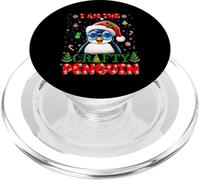 I'm The Crafty Penguin Christmas Outfit Funny Xmas PopSockets PopGrip for MagSafe