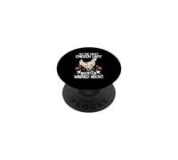 Im The Crazy Chicken Lady You Were Warned About PopSockets Adhesive PopGrip
