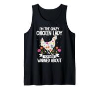 Im The Crazy Chicken Lady You were Warned About Tank Top