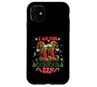 I'm The Curious Elf Christmas Outfit Funny Xmas Case for iPhone 11