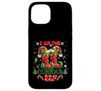 I'm The Curious Elf Christmas Outfit Funny Xmas Case for iPhone 15