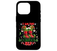 I'm The Curious Elf Christmas Outfit Funny Xmas Case for iPhone 16 Pro