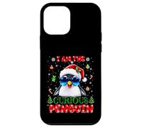 I'm The Curious Penguin Christmas Outfit Funny Xmas Case for iPhone 12 mini