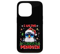 I'm The Curious Penguin Christmas Outfit Funny Xmas Case for iPhone 13 Pro
