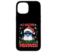I'm The Curious Penguin Christmas Outfit Funny Xmas Case for iPhone 15