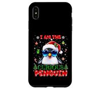 I'm The Curious Penguin Christmas Outfit Funny Xmas Case for iPhone XS Max