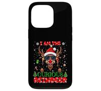 I'm The Curious Reindeer Christmas Outfit Funny Xmas Case for iPhone 13 Pro