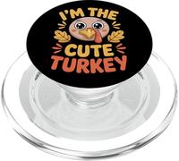 Im The Cute Turkey Autumn Festival Feast Family Gathering PopSockets PopGrip for MagSafe