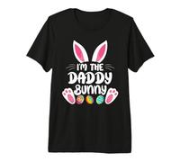 I'm The Daddy Bunny Easter Family Matching Easter Day Dad Premium T-Shirt