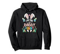 I'm The Daddy Bunny Matching Family Easter Bunny Pullover Hoodie