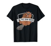 I'm The Dam Boss Eurasian Castor Canadensis Beaver T-Shirt