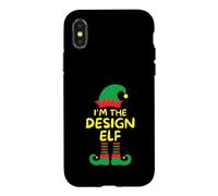 I'm The Design Elf Family Matching Group Christmas Fun Case for iPhone X/XS