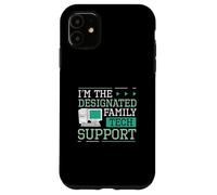 I'm The Designated Family Tech Support Funny Computer Nerds Case for iPhone 11