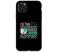 I'm The Designated Family Tech Support Funny Computer Nerds Case for iPhone 11 Pro Max