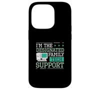 I'm The Designated Family Tech Support Funny Computer Nerds Case for iPhone 14 Pro
