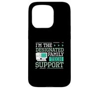 I'm The Designated Family Tech Support Funny Computer Nerds Case for iPhone 15 Pro