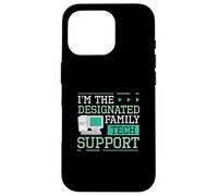 I'm The Designated Family Tech Support Funny Computer Nerds Case for iPhone 16 Pro