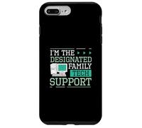I'm The Designated Family Tech Support Funny Computer Nerds Case for iPhone 7 Plus/8 Plus