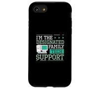I'm The Designated Family Tech Support Funny Computer Nerds Case for iPhone SE (2020) / 7/8