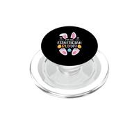 I'm The Esthetician Bunny Funny Easter Day Rabbit PopSockets PopGrip for MagSafe