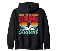 I'm The Exchange Student Host School Exchange Student Zip Hoodie